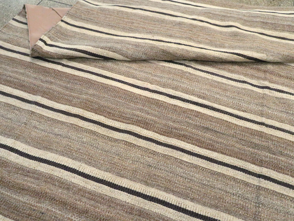 Modern Turkish Oversize Flatweave, No.30019 - Gss