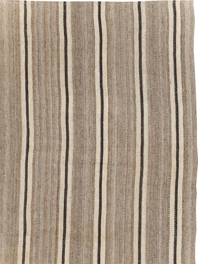 Modern Turkish Flatweave Kilim, No.30023 - Gss