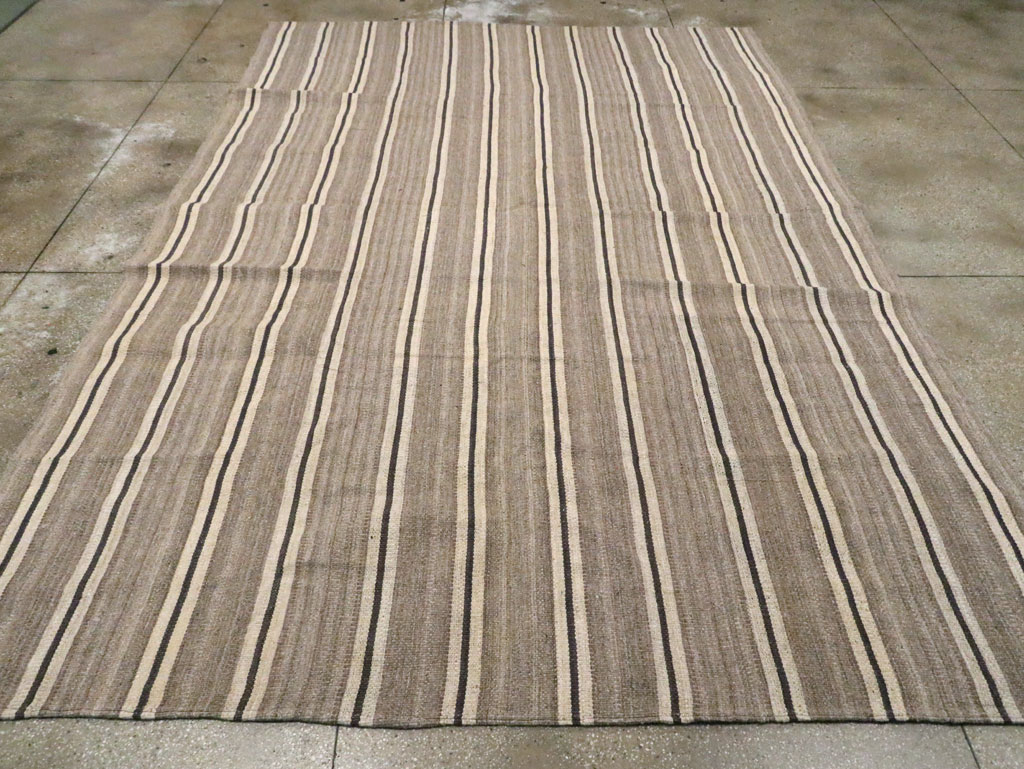 Modern Turkish Flatweave Kilim, No.30023 - Gss