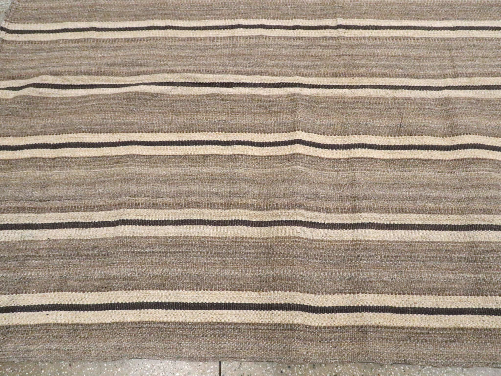 Modern Turkish Flatweave Kilim, No.30023 - Gss