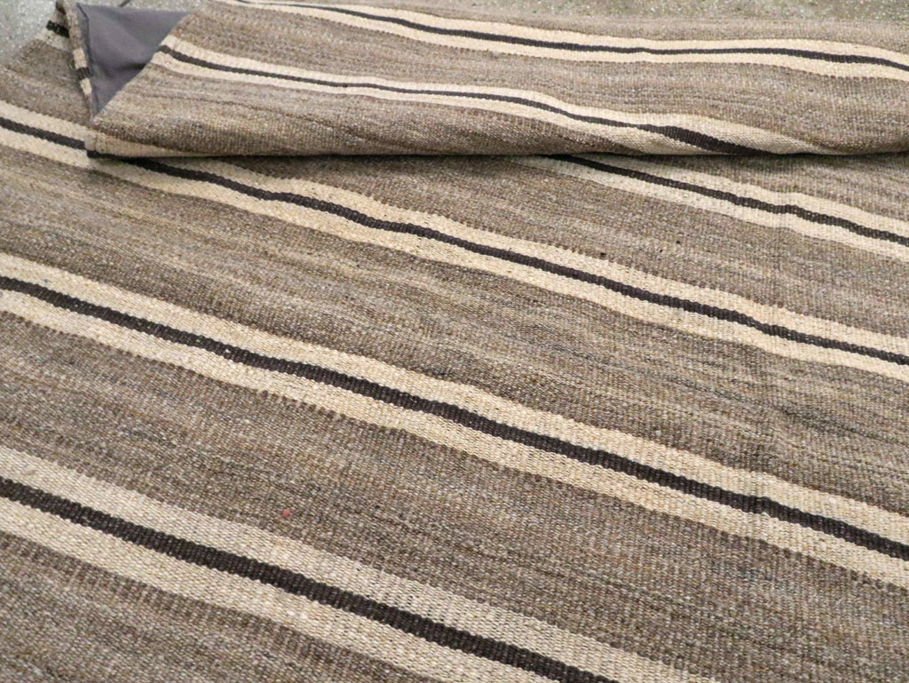 Modern Turkish Flatweave Kilim, No.30023 - Gss