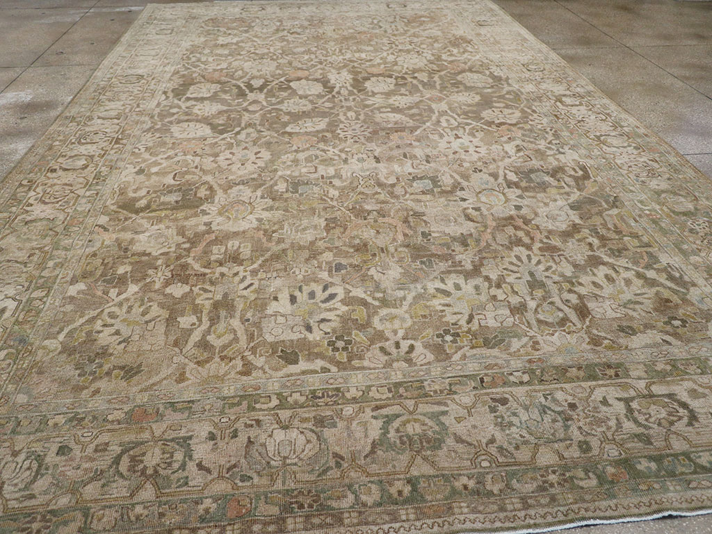 Antique Persian Mahal Large Carpet, No.30037 - Gss