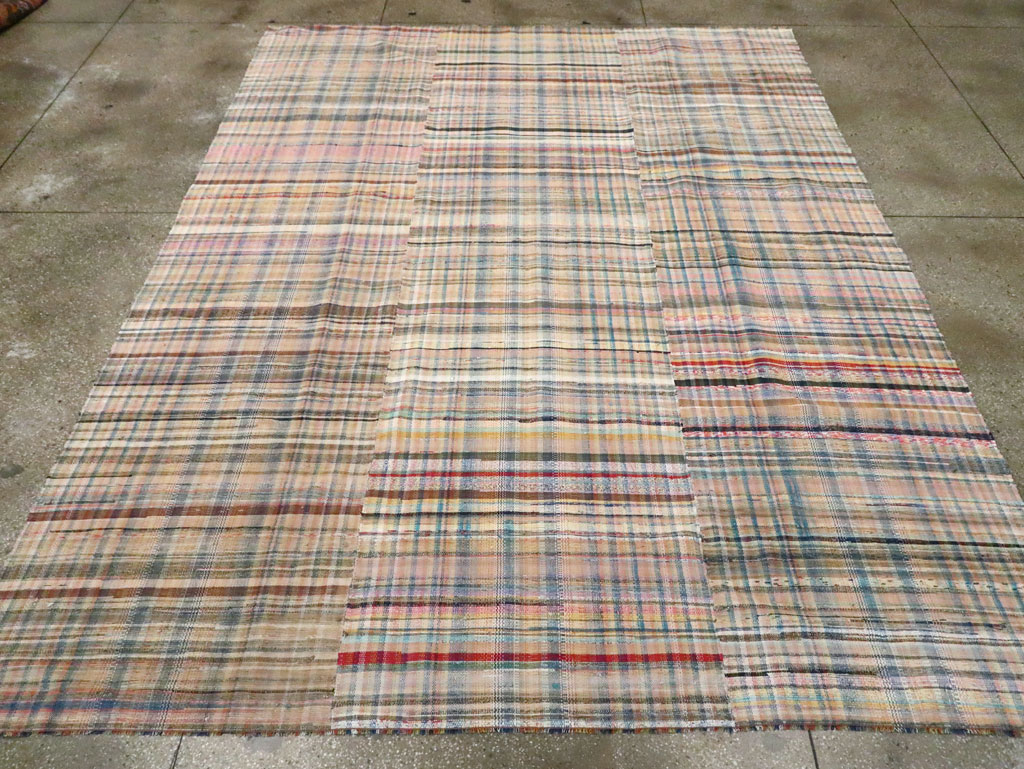 Vintage American Rag Rug, No.30039 - Gss