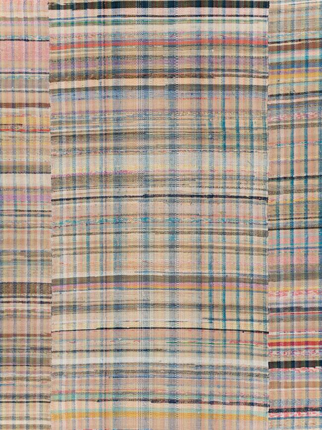 Vintage American Rag Rug, No.30039 - Gss