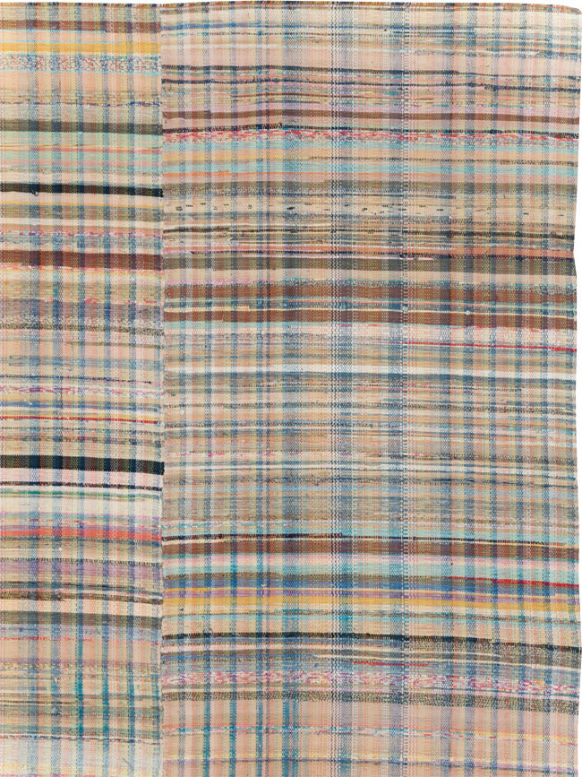 Vintage American Rag Rug, No.30039 - Gss