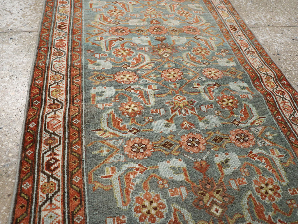 Vintage Persian Malayer Runner, No.30041 - Gss