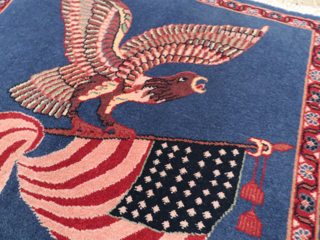 Modern Persian Kashan Pictorial Rug (Pair: 1 of 2), No.30044 - Gss