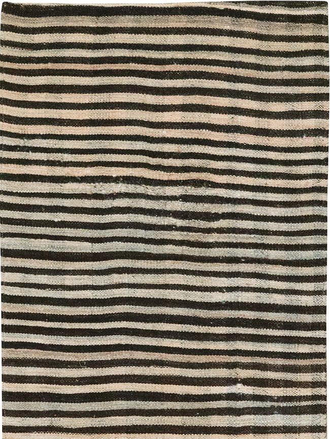 Vintage Persian Flatweave Kilim Runner, No.30046 - Gss