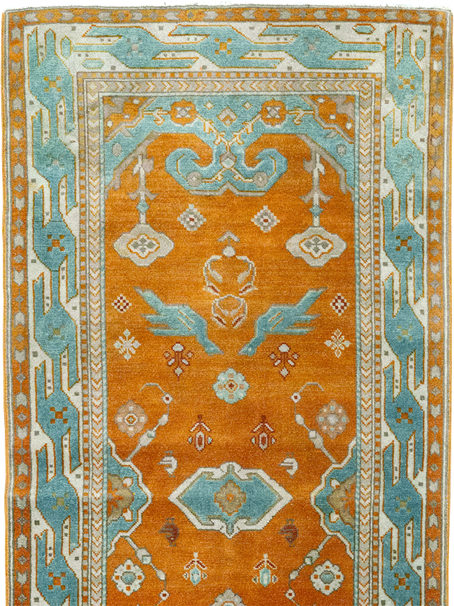 Vintage Turkish Sivas Runner, No.30052 - Gss