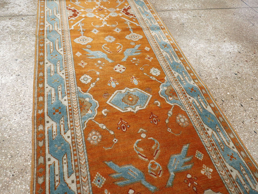 Vintage Turkish Sivas Runner, No.30052 - Gss