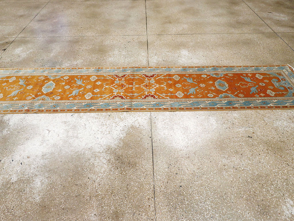 Vintage Turkish Sivas Runner, No.30052 - Gss