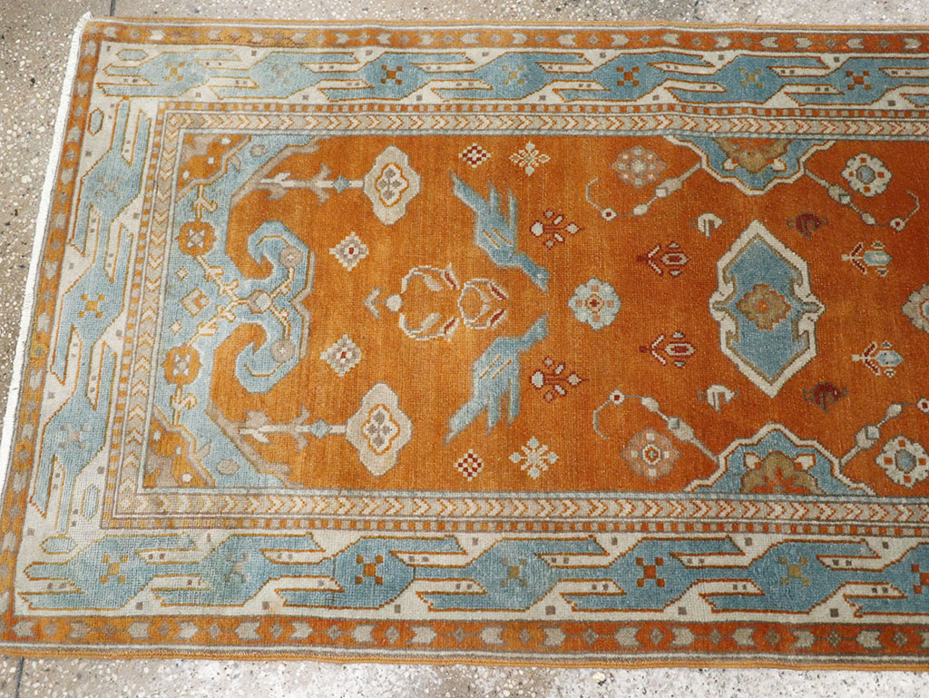Vintage Turkish Sivas Runner, No.30052 - Gss