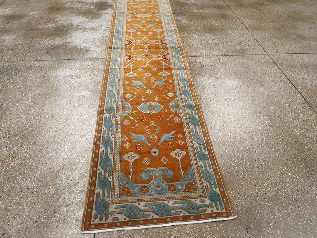 Vintage Turkish Sivas Runner, No.30052 - Gss