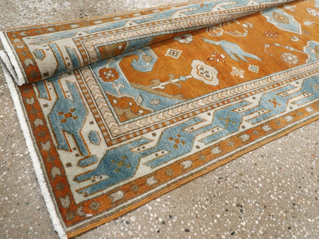 Vintage Turkish Sivas Runner, No.30052 - Gss
