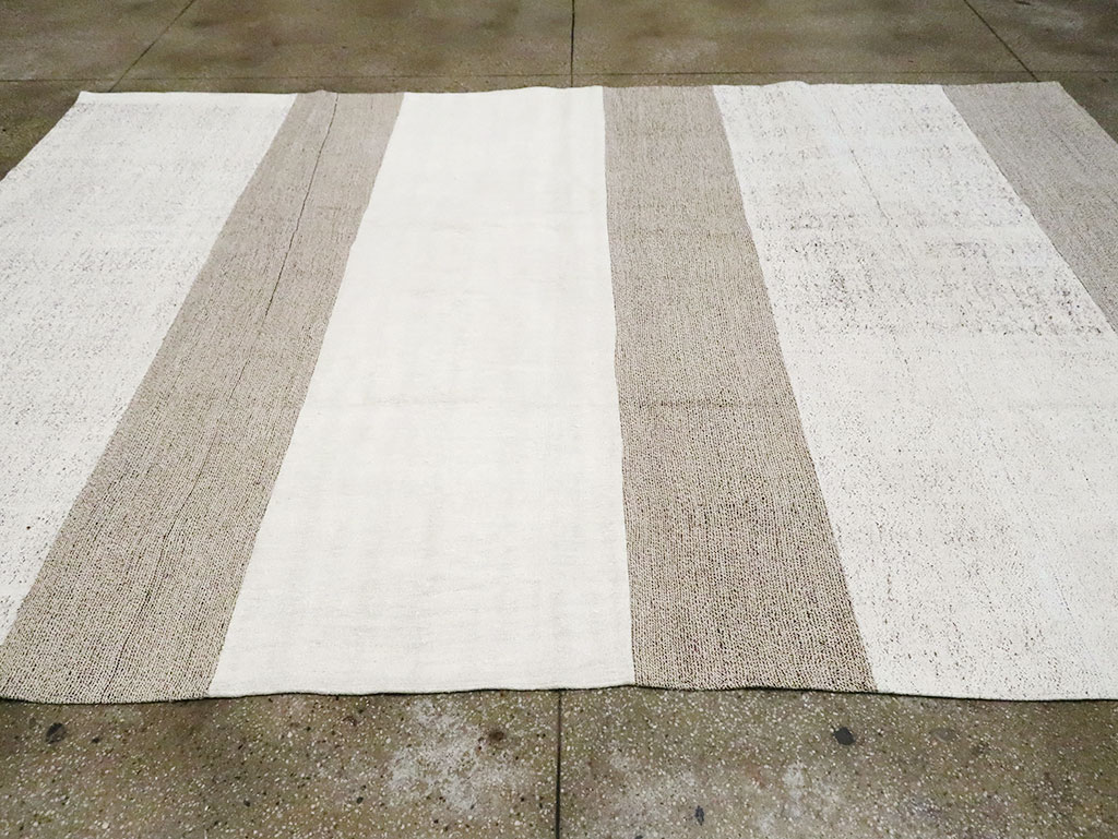 Contemporary Handmade Turkish Flatweave Kilim, No.30062 - Gss