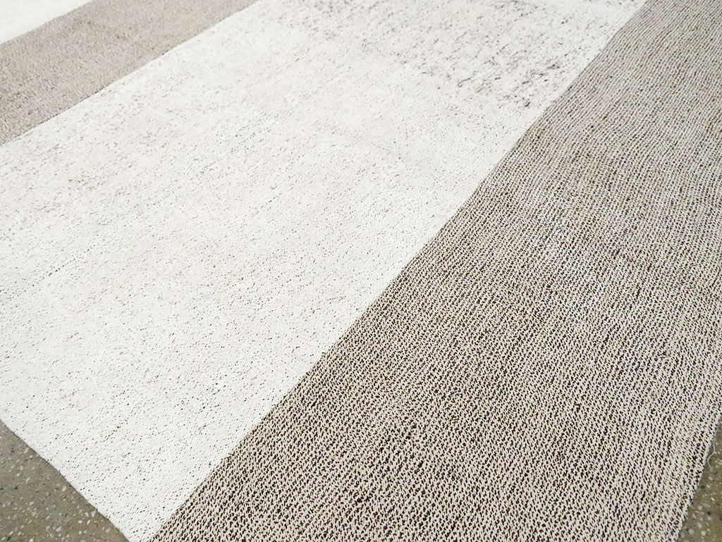 Contemporary Handmade Turkish Flatweave Kilim, No.30062 - Gss