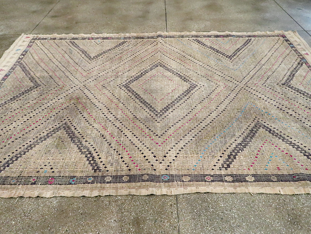 Mid-20th Century Turkish Flatweave Kilim, No.30070 - Gss