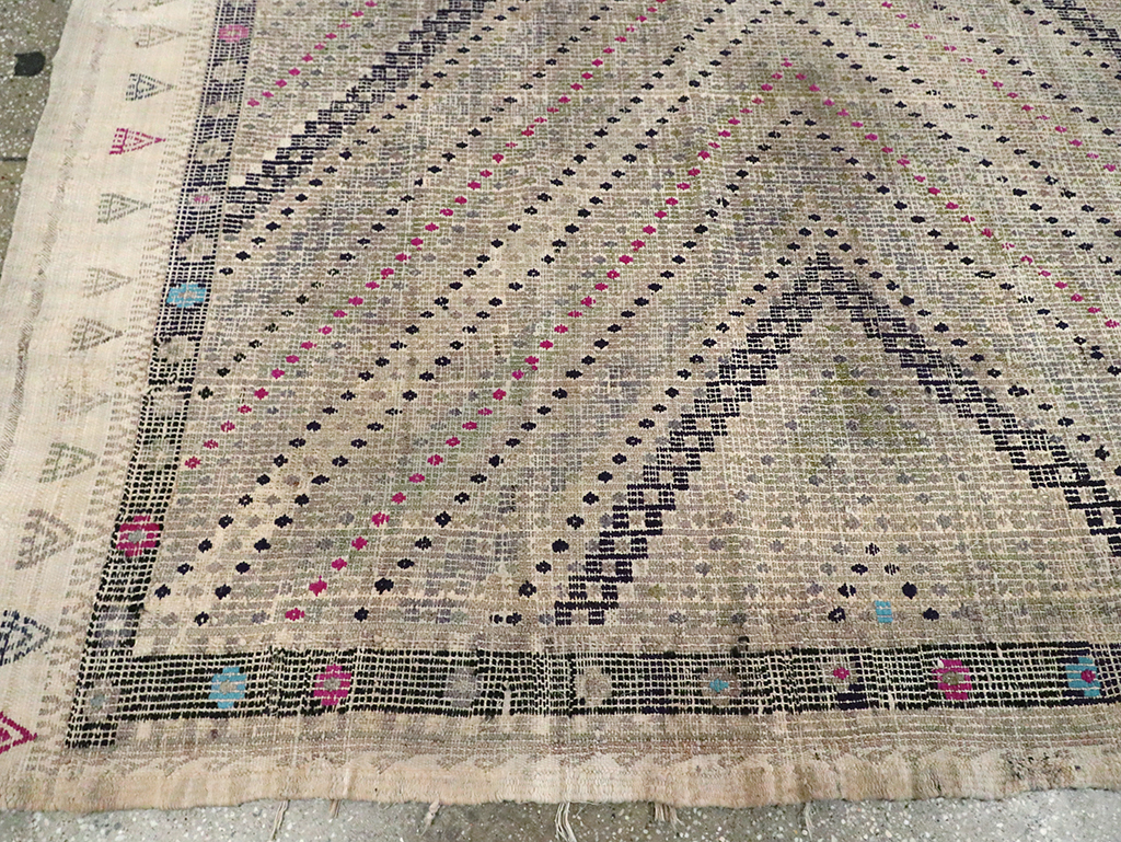 Mid-20th Century Turkish Flatweave Kilim, No.30070 - Gss