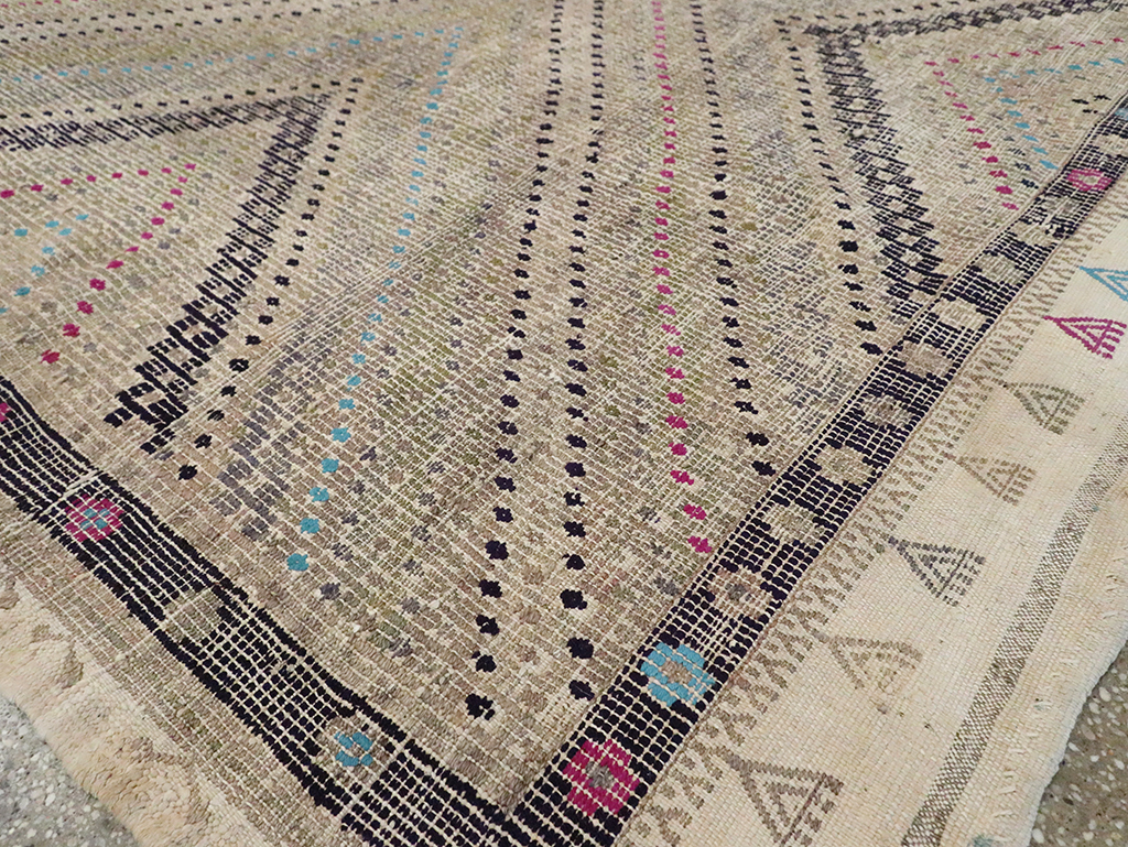 Vintage Turkish Flatweave Kilim, No.30070 - Gss