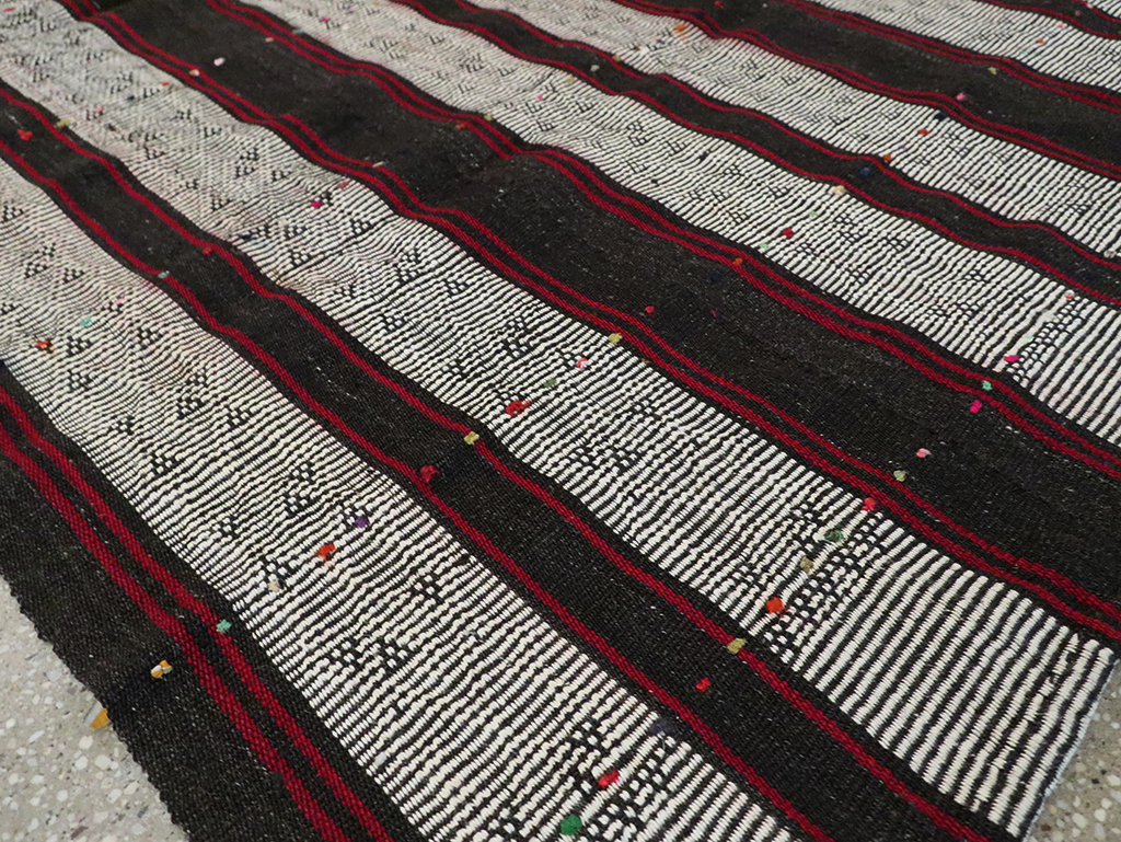 Mid-20th Century Turkish Flatweave Kilim, No.30073 - Gss