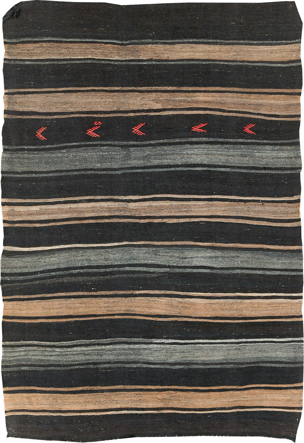 Vintage Turkish Flatweave Kilim, No.30074 - Gss