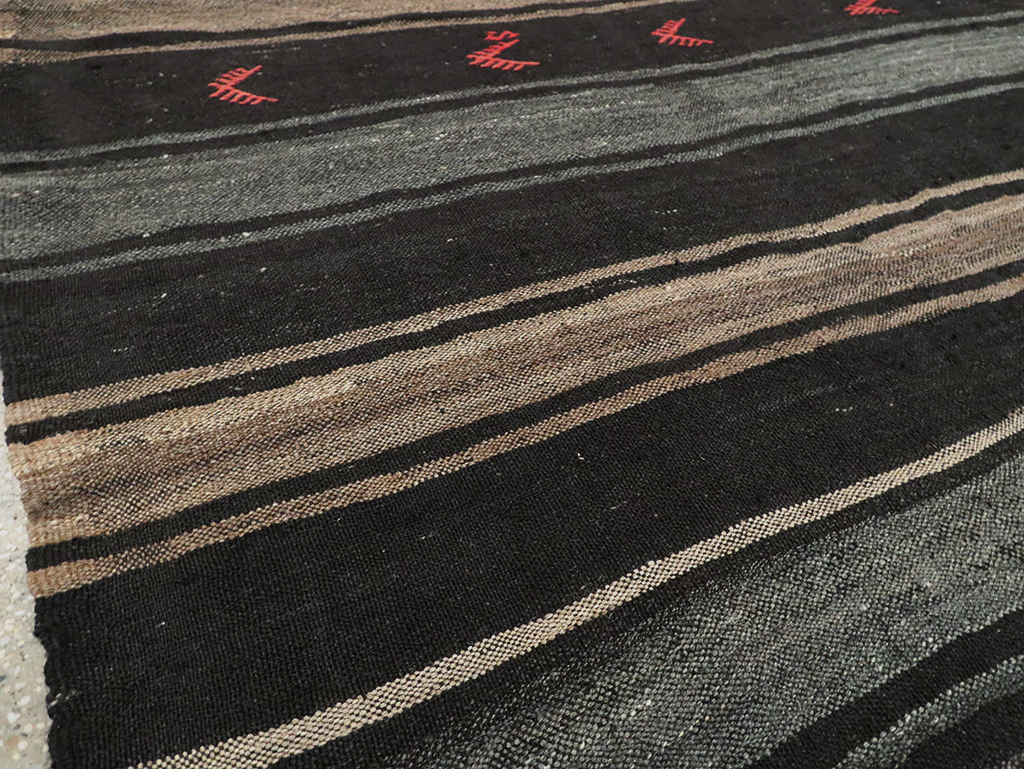 Mid-20th Century Turkish Flatweave Kilim, No.30074 - Gss