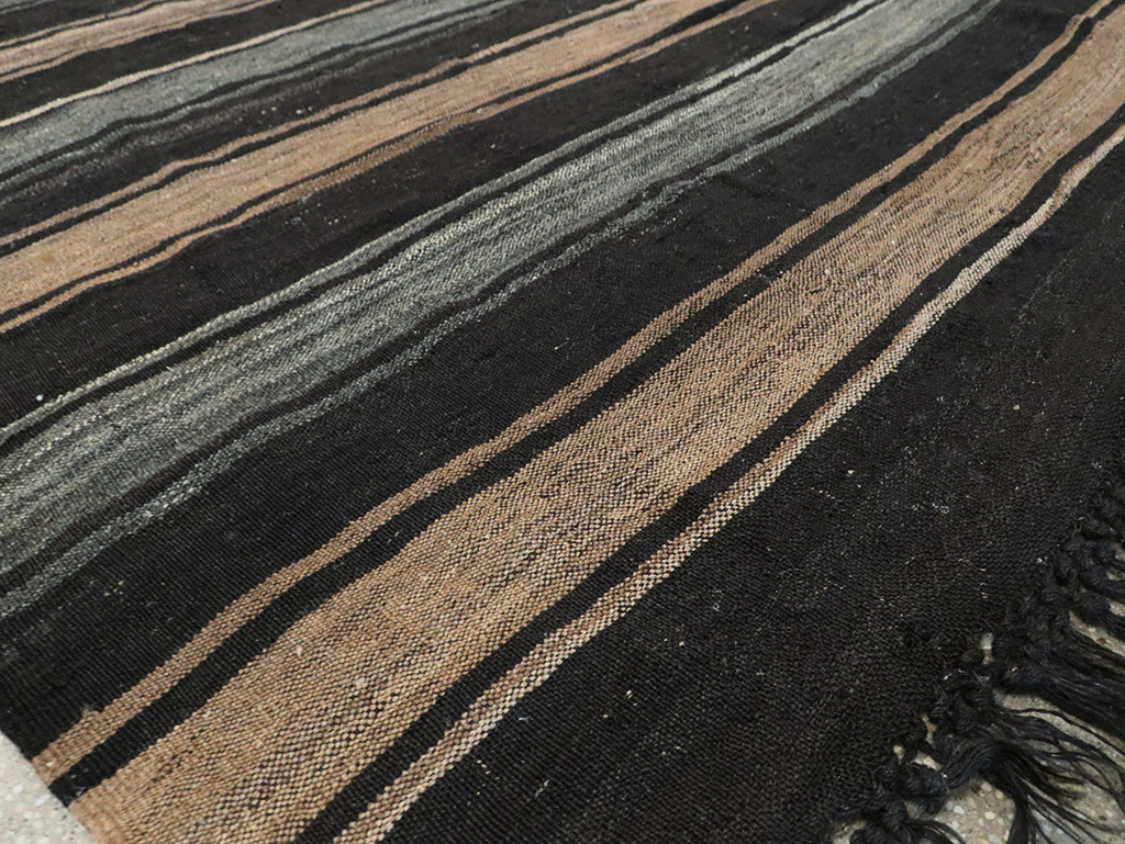 Mid-20th Century Turkish Flatweave Kilim, No.30074 - Gss