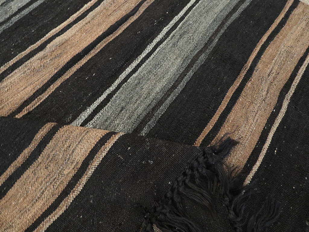 Mid-20th Century Turkish Flatweave Kilim, No.30074 - Gss