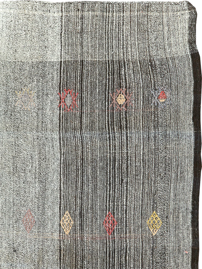 Mid-20th Century Turkish Flatweave Kilim, No.30075 - Gss