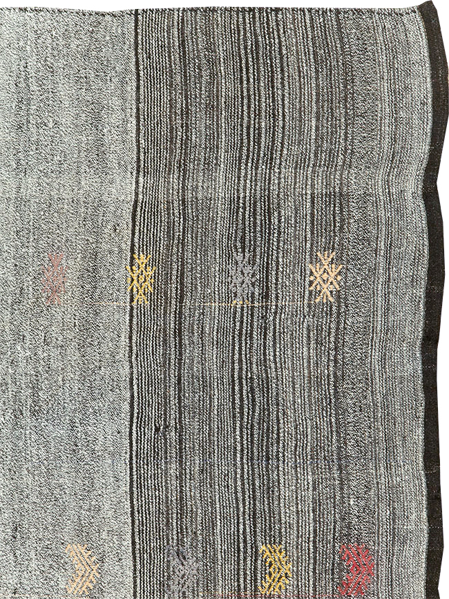 Mid-20th Century Turkish Flatweave Kilim, No.30075 - Gss