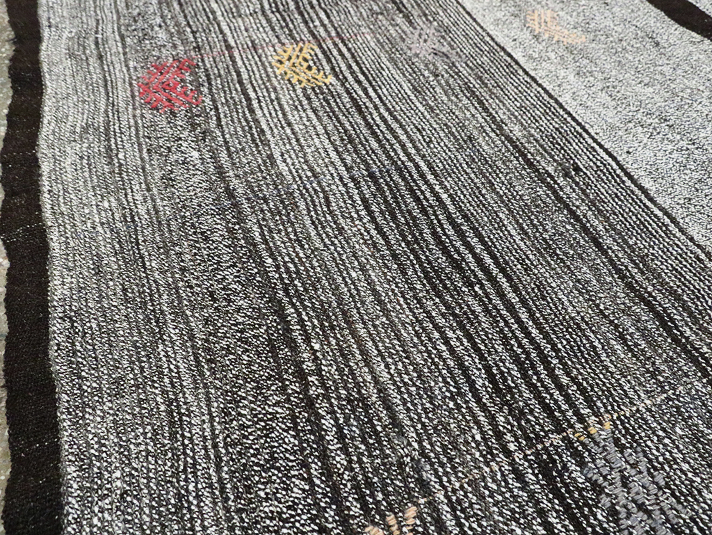 Mid-20th Century Turkish Flatweave Kilim, No.30075 - Gss