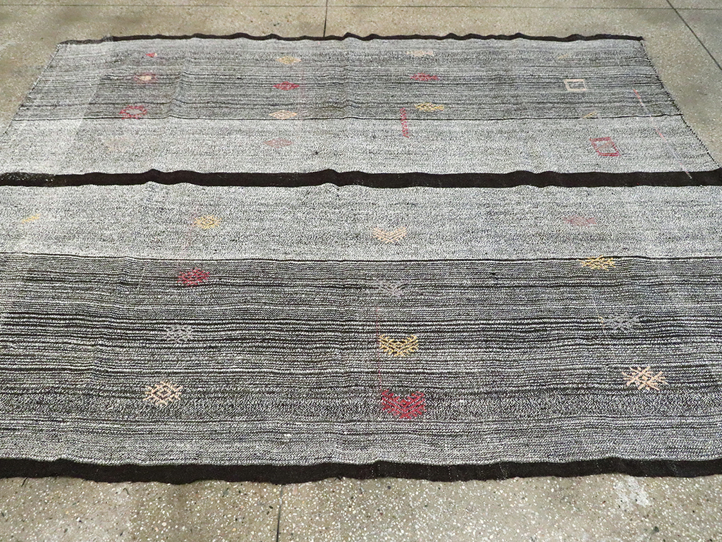 Vintage Turkish Flatweave Kilim, No.30075 - Gss