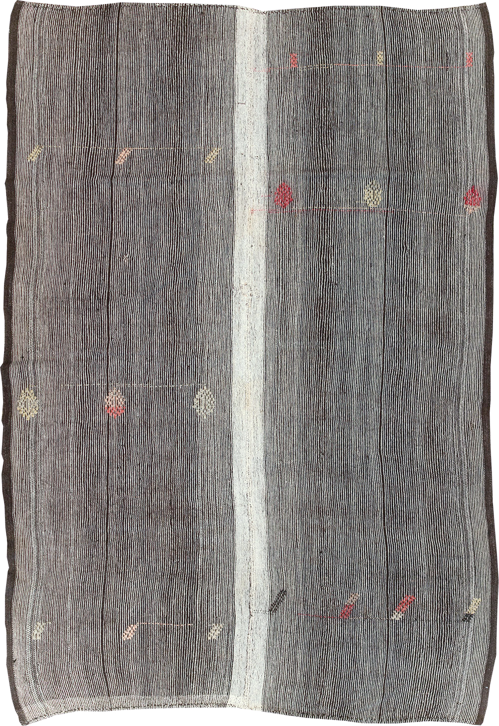 Mid-20th Century Handmade Turkish Flatweave Kilim, No.30076 - Gss