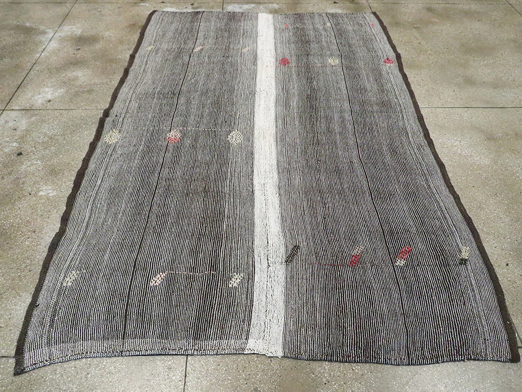 Vintage Handmade Turkish Flatweave Kilim, No.30076 - Gss