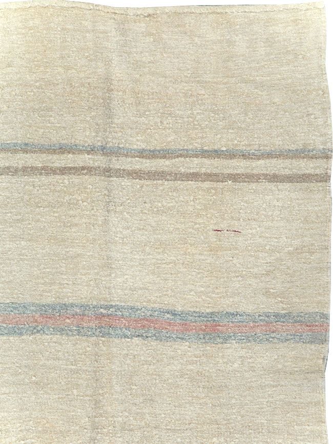 Vintage Turkish Gallery Size Flatweave, No.30079 - Gss