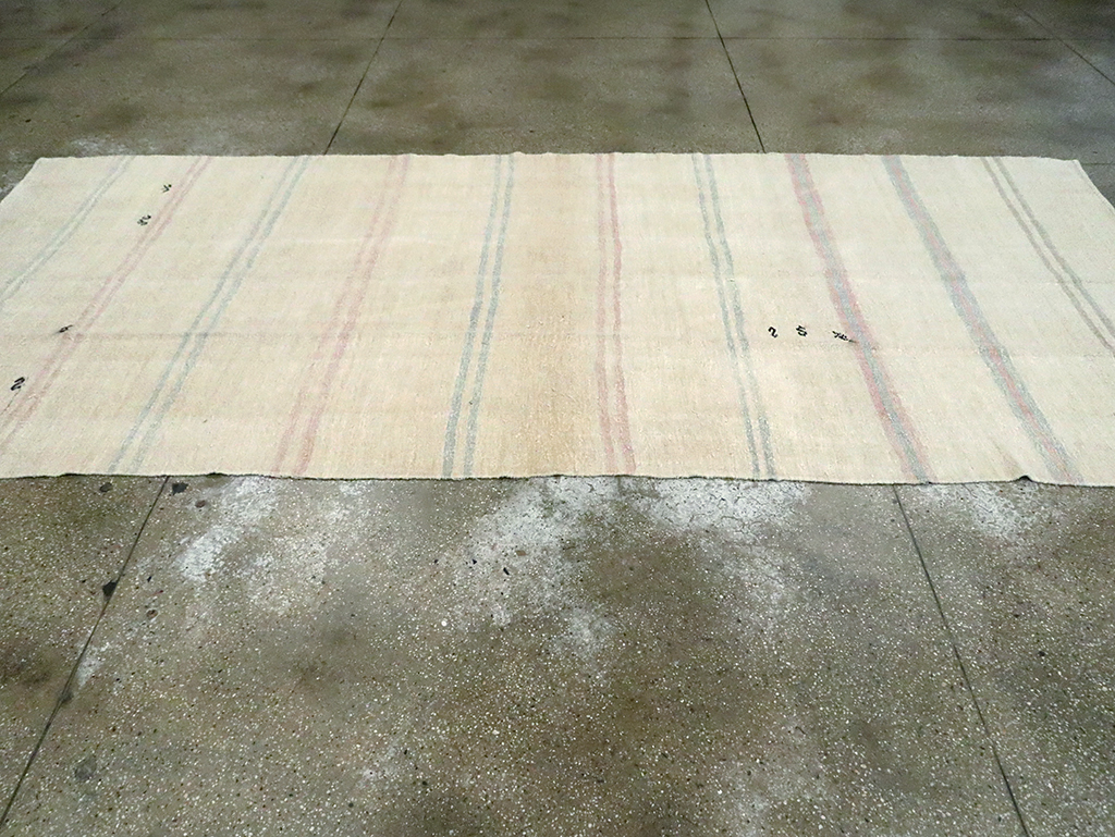 Mid-20th Century Turkish Gallery Size Flatweave, No.30079 - Gss