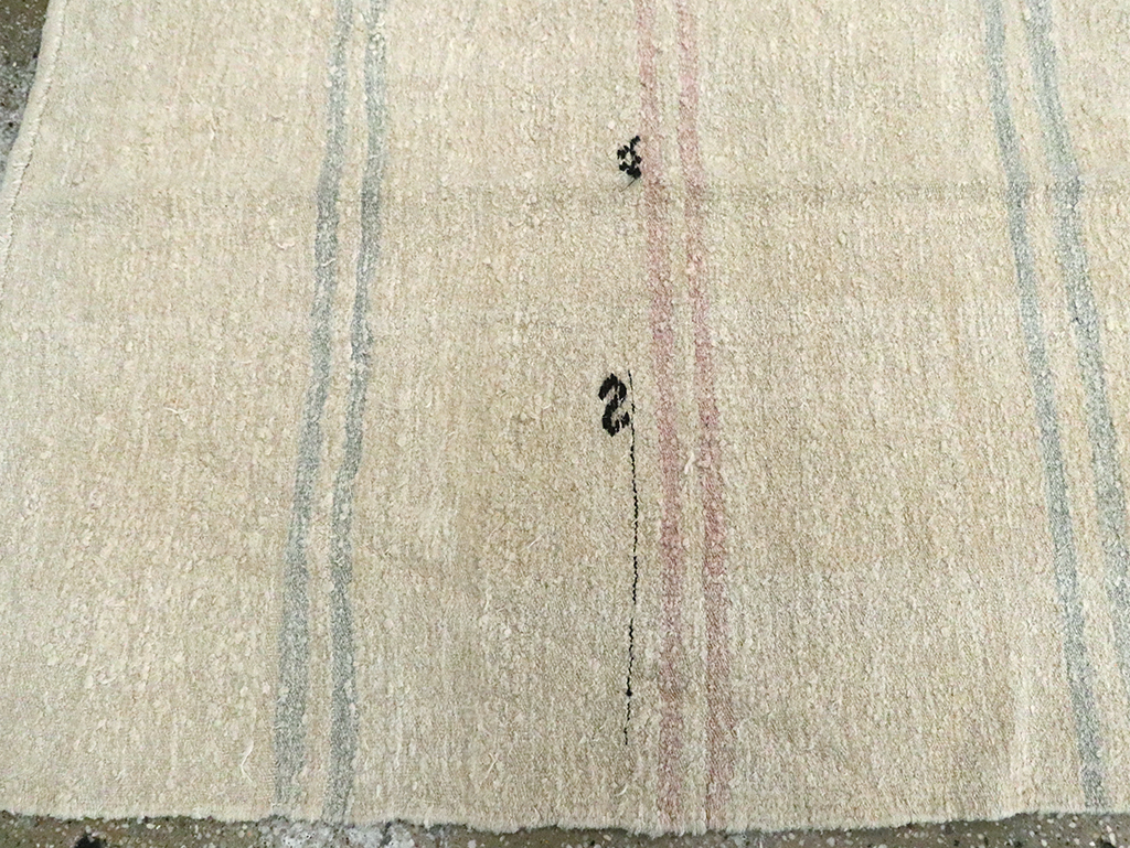 Mid-20th Century Turkish Gallery Size Flatweave, No.30079 - Gss