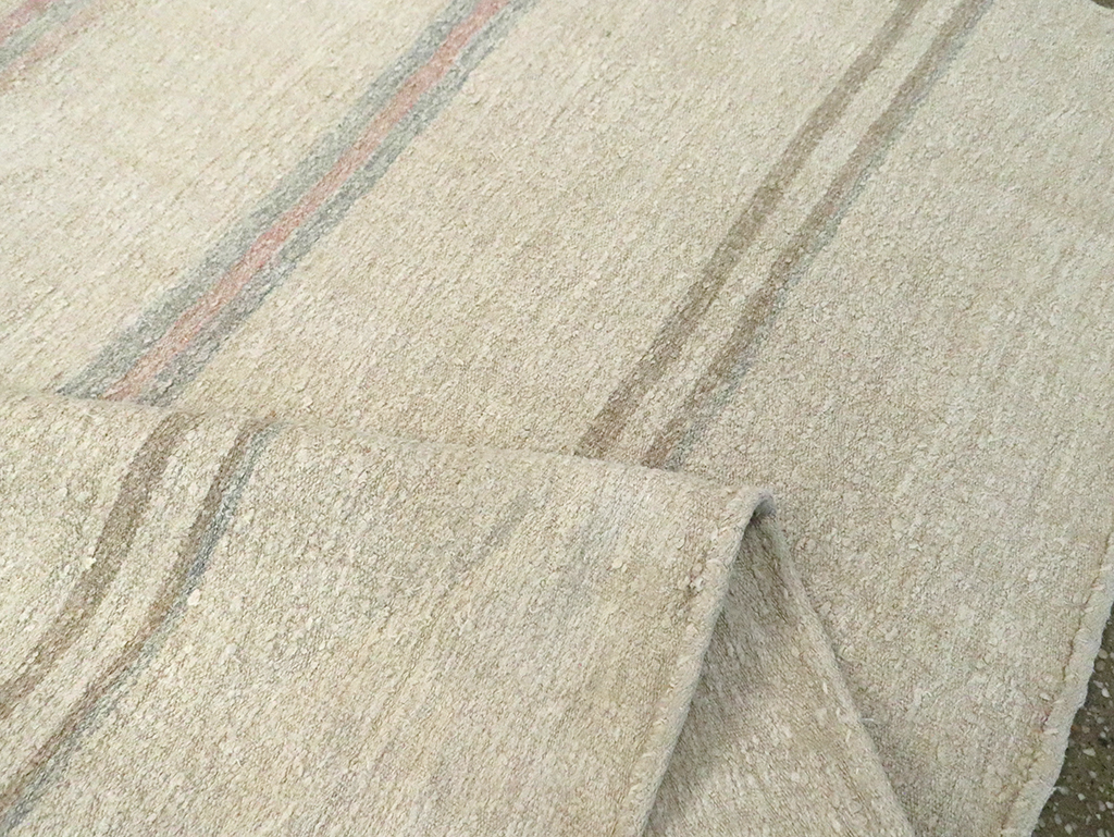 Vintage Turkish Gallery Size Flatweave, No.30079 - Gss