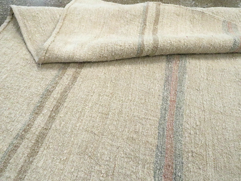 Vintage Turkish Gallery Size Flatweave, No.30079 - Gss