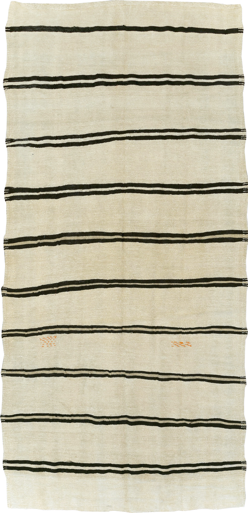 Mid-20th Century Turkish Gallery Size Flatweave, No.30081 - Gss