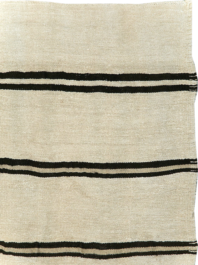 Mid-20th Century Turkish Gallery Size Flatweave, No.30081 - Gss