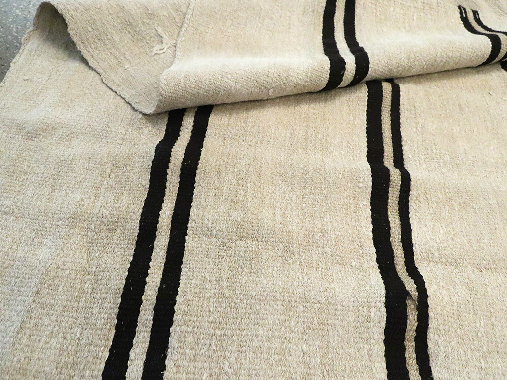 Mid-20th Century Turkish Gallery Size Flatweave, No.30081 - Gss