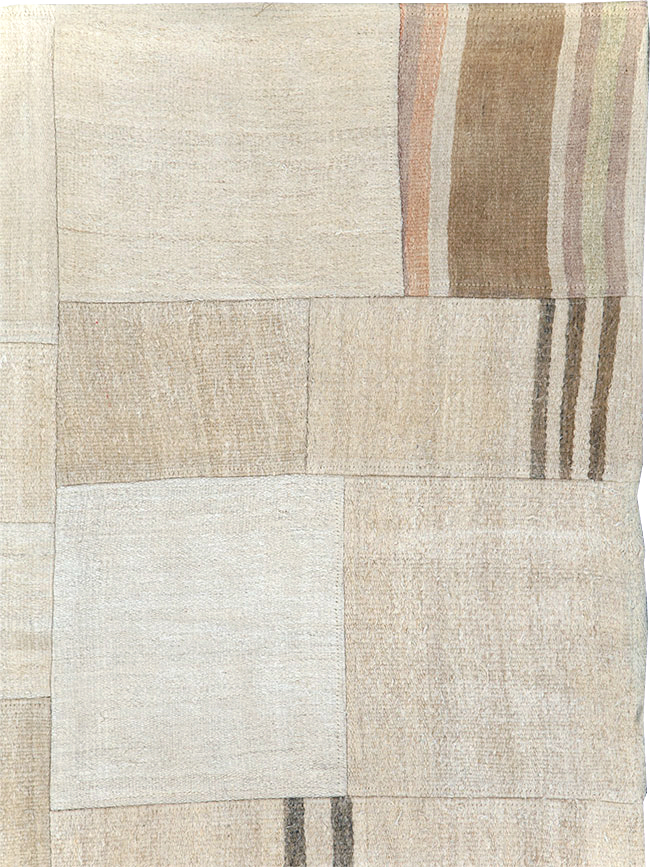 Contemporary Turkish Flatweave, No.30085 - Gss