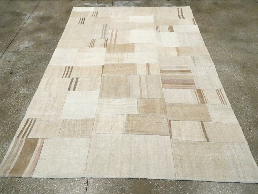 Contemporary Turkish Flatweave Kilim, No.30085 - Gss