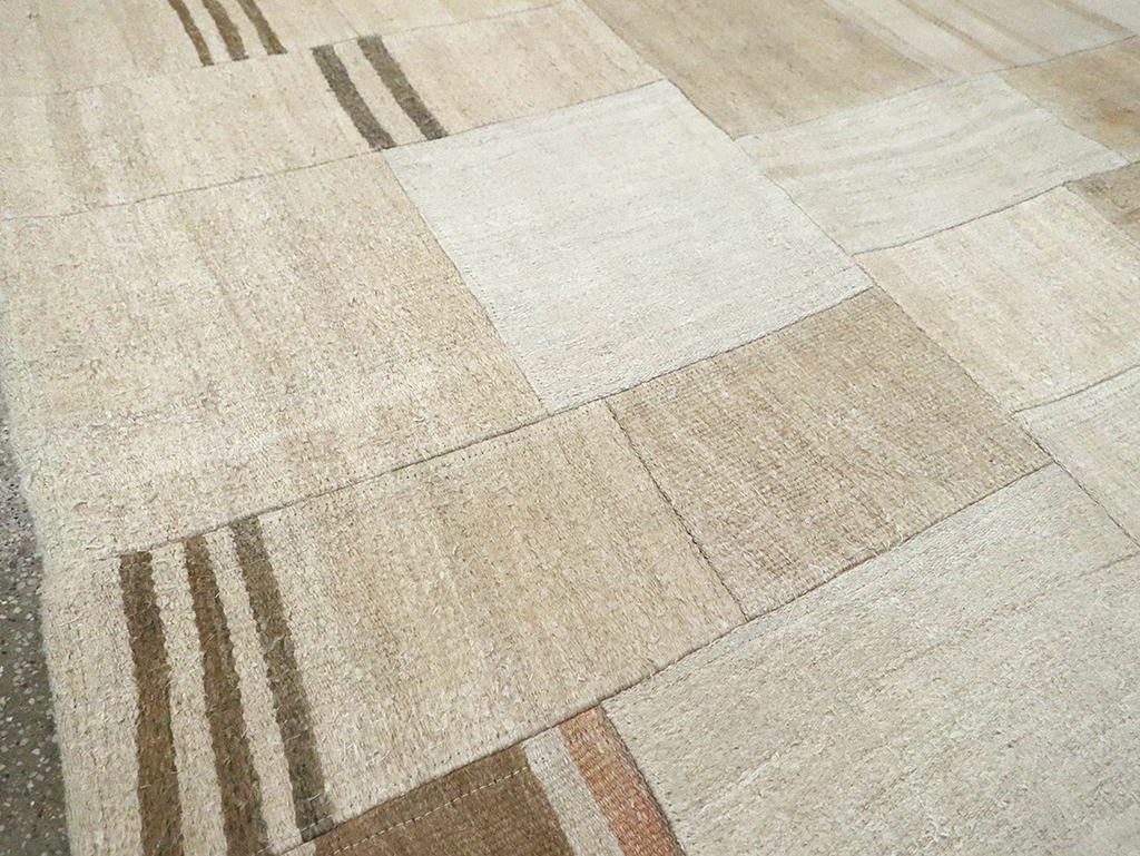 Contemporary Turkish Flatweave, No.30085 - Gss