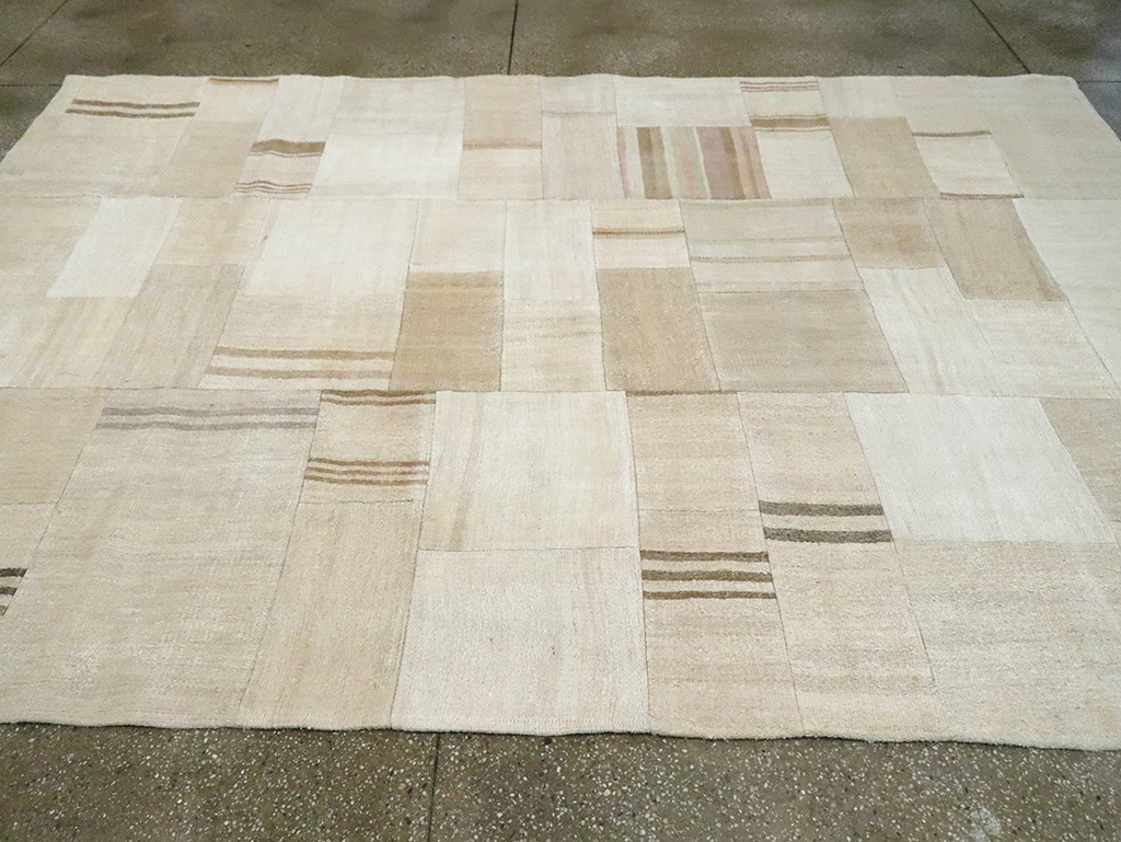 Contemporary Turkish Flatweave Kilim, No.30085 - Gss