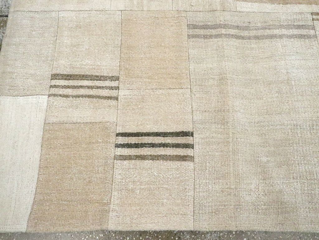 Contemporary Turkish Flatweave, No.30085 - Gss