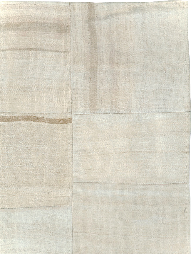 Contemporary Handmade Turkish Flatweave, No.30087 - Gss