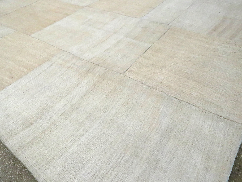 Contemporary Handmade Turkish Flatweave, No.30087 - Gss