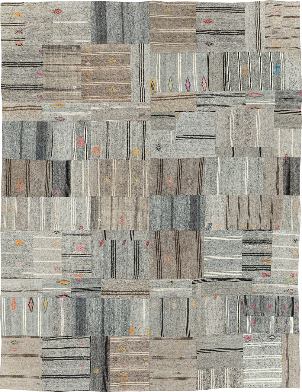 Contemporary Turkish Flatweave, No.30088 - Gss